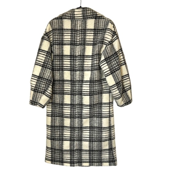 DEX Annabeth Plaid Oversized Coat - Picture 5 of 10